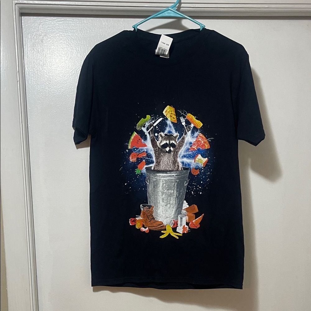 Trash, panda shirt size small NWT